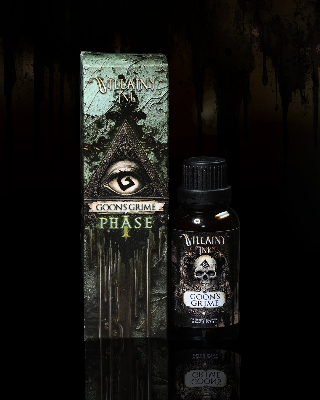 Villainy Ink Enamels Grim Core Set 1