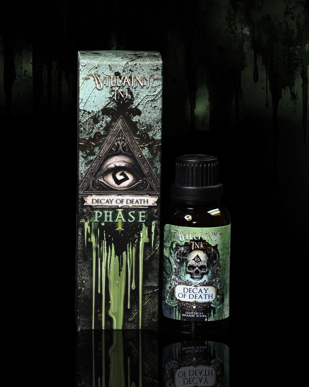 Villainy Ink Enamels Grim Core Set 1