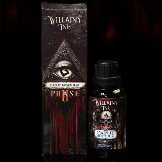 Villainy Ink Enamel - Caput Mortuum