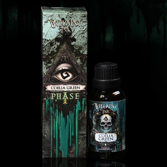 Villainy Ink Enamel - Coelia Green