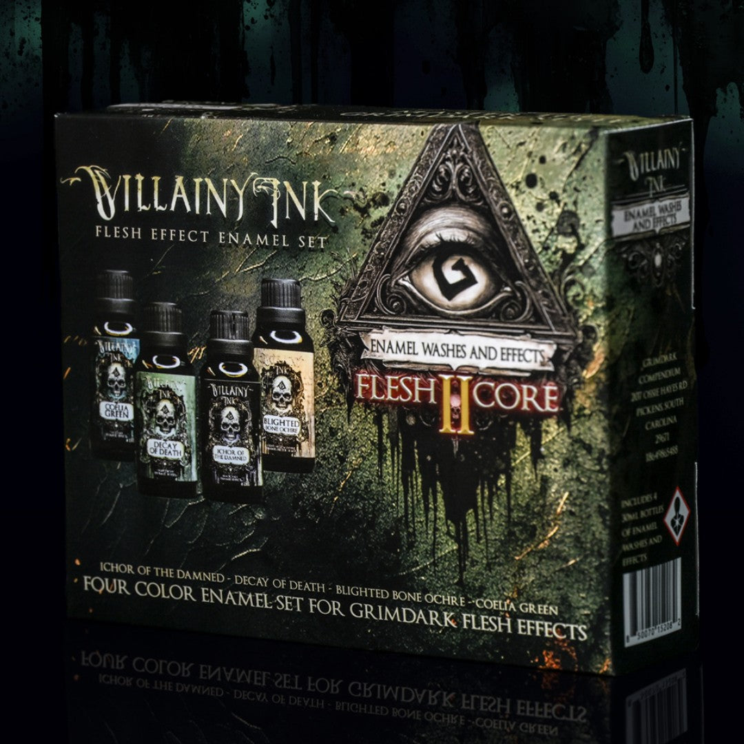 Villainy Ink Enamel Flesh Core Set 2