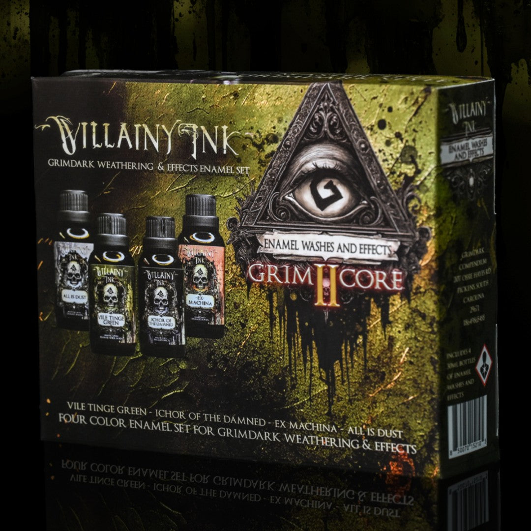 Villainy Ink Enamels Grim Core Set 2