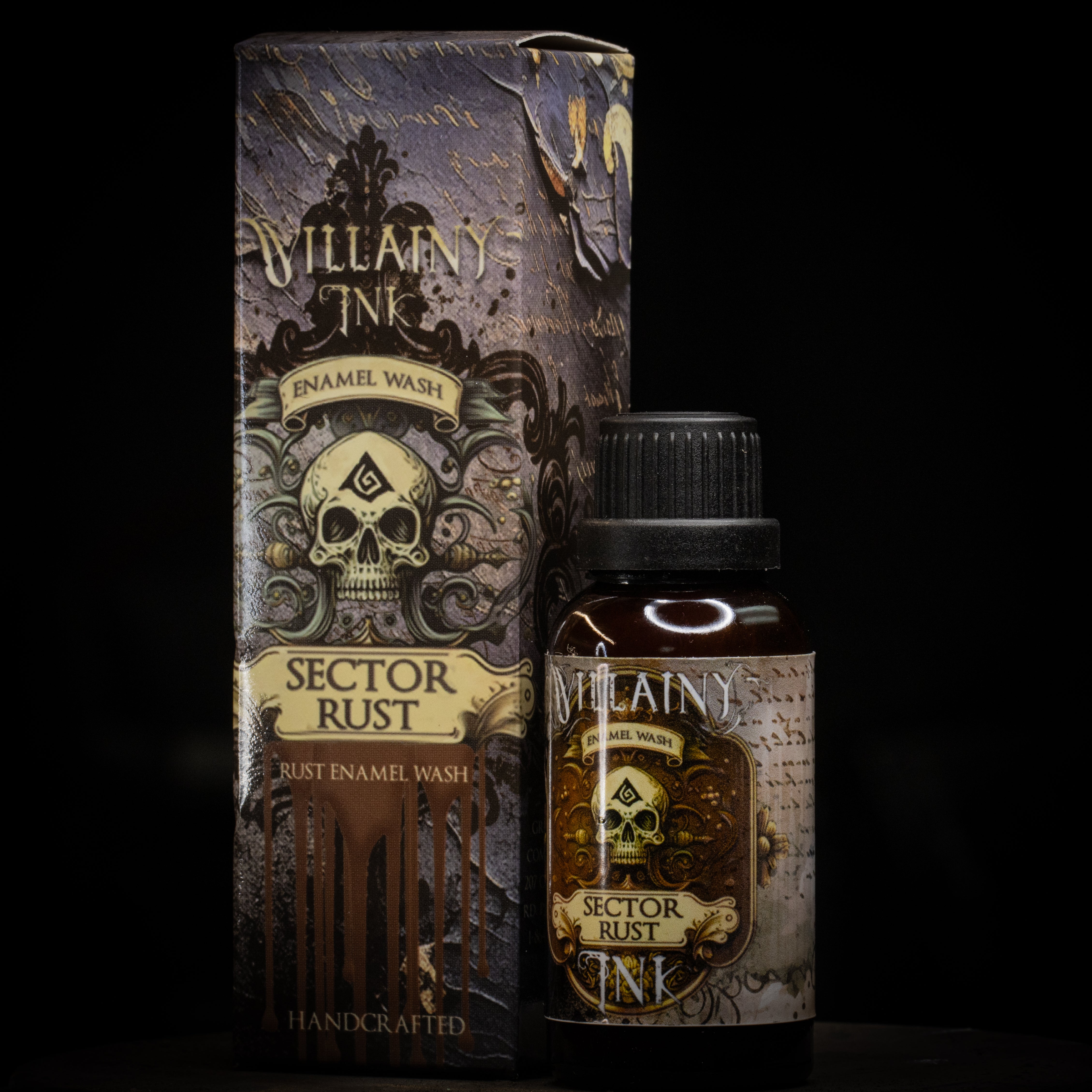 Rust Ink Villainy Ink Enamel Sector Rust