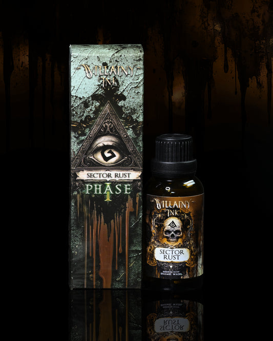 Villainy Ink Enamel Sector Rust