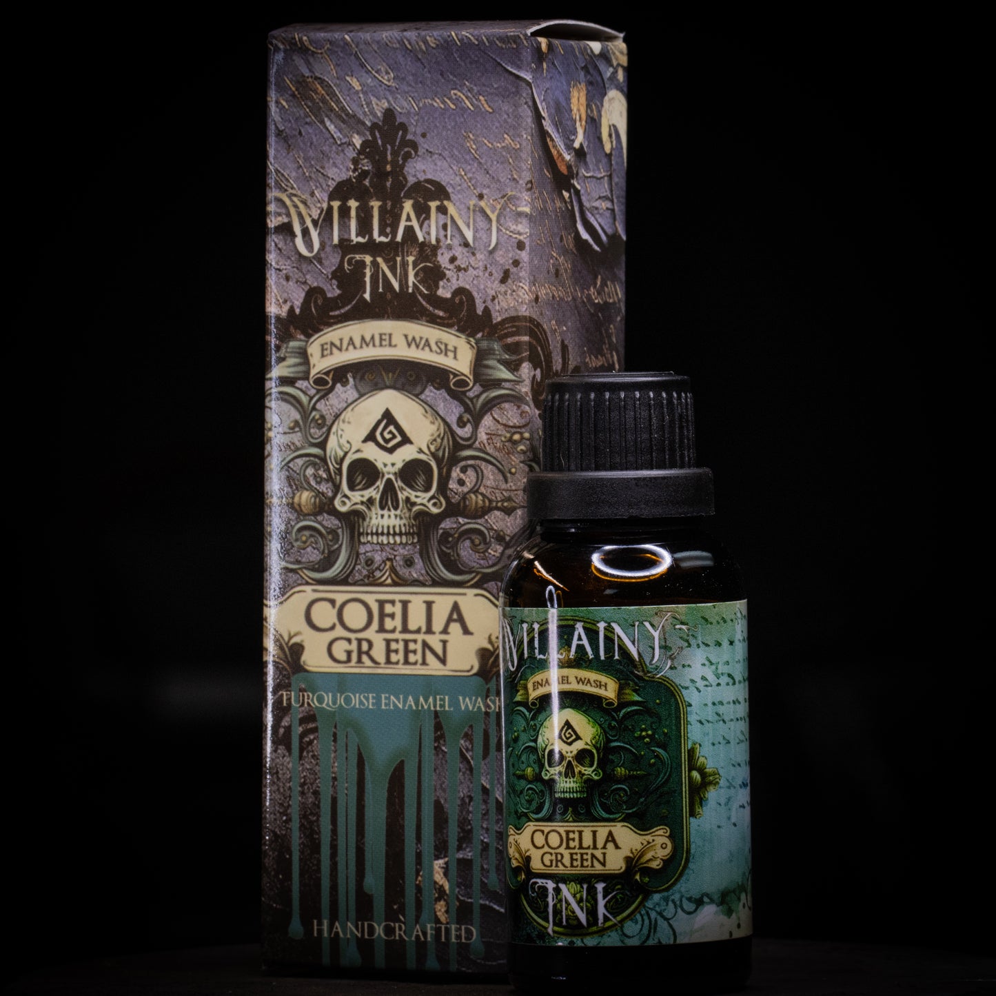 Villainy Ink Enamel Coelia Green