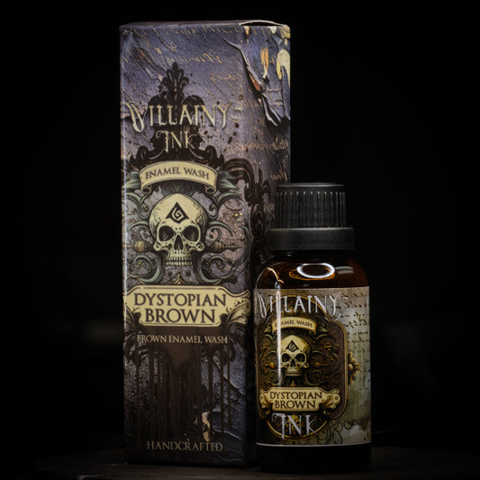 Villainy Ink Enamel Dystopian Brown