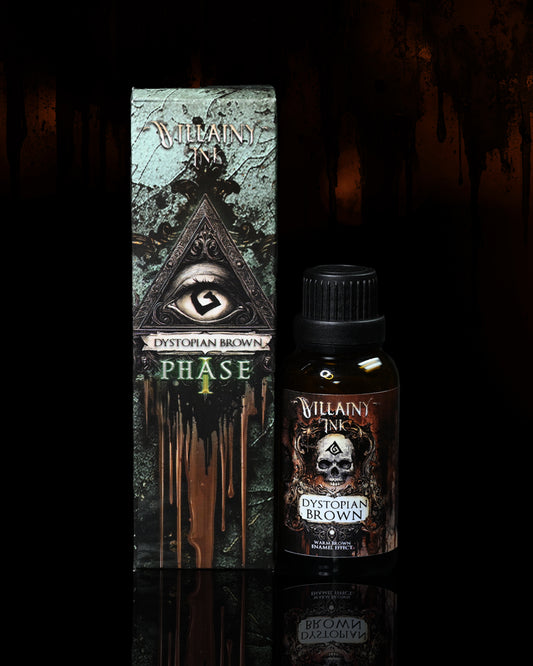 Villainy Ink Enamel Dystopian Brown