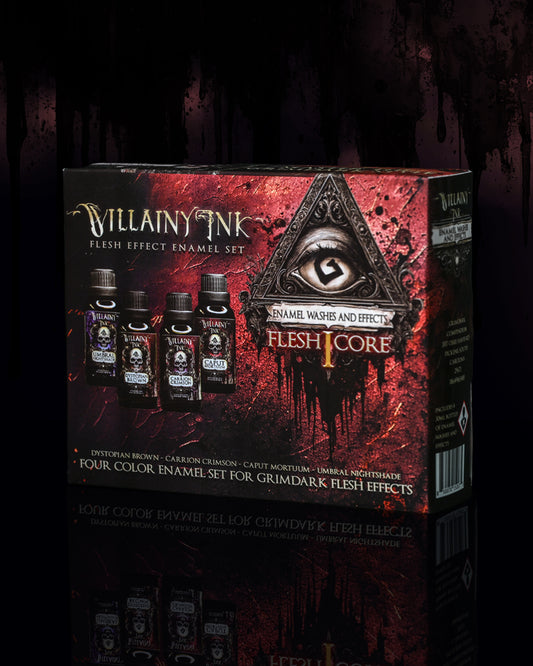 Villainy Ink Enamels Flesh Core Set 1