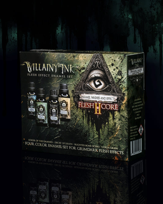 Villainy Ink Enamel Flesh Core Set 2